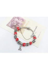 European Style Fashion Cute Sweet Bear Enamel Bracelet