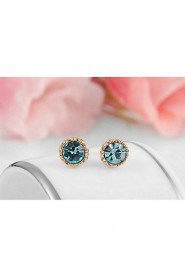 Stud Earrings Women's Alloy Earring Cubic Zirconia