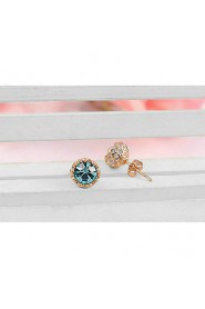 Stud Earrings Women's Alloy Earring Cubic Zirconia