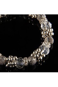 Women's Chain Bracelet Alloy Crystal