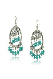 Drop Earrings Alloy Earring Turquoise