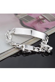 Fashion Sterling Silver Men's Bracelet