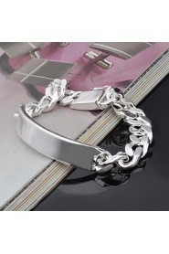 Fashion Sterling Silver Men's Bracelet