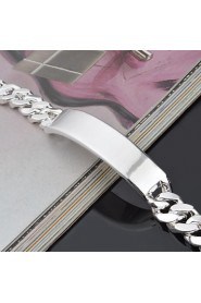 Fashion Sterling Silver Men's Bracelet