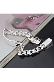 Fashion Sterling Silver Men's Bracelet