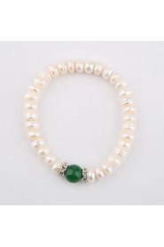 Women's Pearl Necklace Wedding/Gift/Party/Daily Emerald