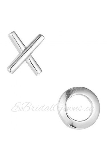 Stud Earrings Women's Sterling Silver Earring