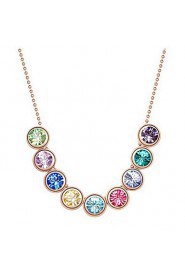 Women's Alloy Necklace Anniversary/Birthday/Gift/Party/Daily/Special Occasion/Causal Rhinestone