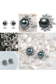 Stud Earrings Women's Imitation Pearl Earring Imitation Pearl