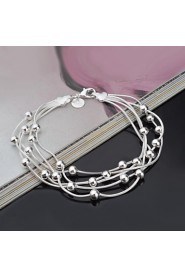 Fashion Sterling Silver Plated Women's Bracelet