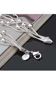 Fashion Sterling Silver Plated Women's Bracelet