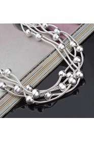 Fashion Sterling Silver Plated Women's Bracelet