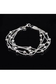 Fashion Sterling Silver Plated Women's Bracelet