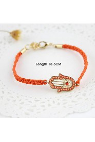 Fashion Rope With Rhinestone Women's Bracelet(More Colors)