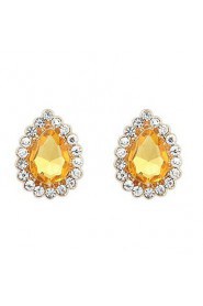 European Style Fashion Water Drops Earrings