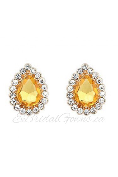 European Style Fashion Water Drops Earrings