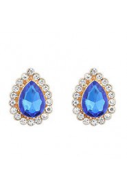 European Style Fashion Water Drops Earrings