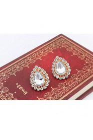 European Style Fashion Water Drops Earrings