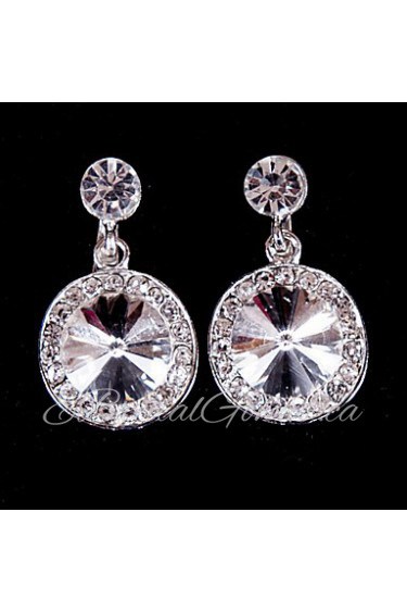 Drop Earrings Women's Alloy Earring Rhinestone