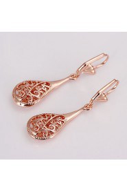 Classic Rose Gold Plated Earrings(More Colors)