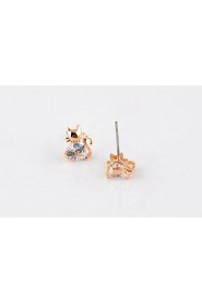 Stud Earrings Couples'/Kid's/Women's Cubic Zirconia Earring Cubic Zirconia