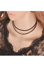 Women's Fashion Punk Style Tulle Necklace Party/Causal