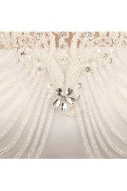 Ladies' Wedding Crystal Rhinestone Flowers Shoulder Chains