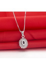 Women's Silver/Alloy/Platinum/Sterling Silver NecklaceAnniversary/Wedding/Engagement/Birthday/Gift/Party/Daily/Special