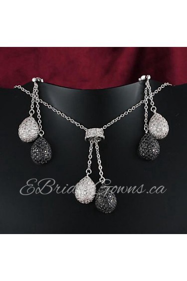 Jewelry Set Women's Anniversary / Wedding / Engagement / Gift / Party / Special Occasion Jewelry Sets Cubic Zirconia / AlloyCubic