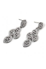 Drop Earrings Women's Cubic Zirconia/Alloy Earring