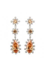 Drop Earrings Couples'/Kid's/Women's Cubic Zirconia Earring Cubic Zirconia