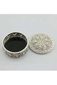 Best Wedding Gifts Alloy Metal Jewelry Trinket Box With Diamond