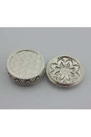 Best Wedding Gifts Alloy Metal Jewelry Trinket Box With Diamond