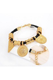 WesternRain Gold Plated Top Quality New Women Braided leather Jewelry High-grade Accessories Jewelry set