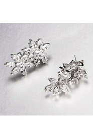 Drop Earrings Women's Cubic Zirconia/Alloy Earring