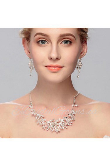 Jewelry Set Women's Anniversary / Wedding / Engagement / Birthday / Gift / Party / Daily / Special Occasion Jewelry Sets Imitation Pearl