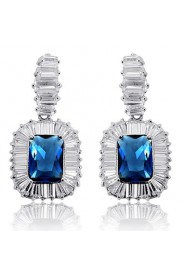 Drop Earrings Couples'/Kid's/Women's Cubic Zirconia Earring Cubic Zirconia