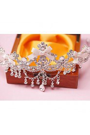 Women's Rhinestone / Alloy Headpiece-Wedding / Special Occasion Tiaras 1 Piece Pear