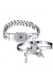 Couples' Fashion Bracelet Stainless Steel