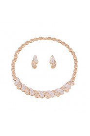 New fashion trendy gold plated (necklace,bracelet,earrings)jewelry sets