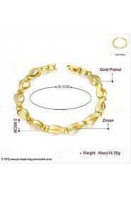 Heart Shaped Gold Bracelet