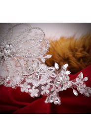 Bride's Crystal Rhinestone Forehead Wedding Headdress 1 PC