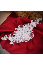 Bride's Crystal Rhinestone Forehead Wedding Headdress 1 PC