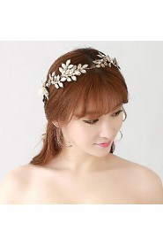 Gold Romantic Vintage Style Crystals Stone Wedding/Party Headpieces/Forehead Jewelry