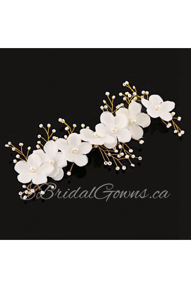 Women's Pearl/Rhinestone/Alloy Headpiece - Wedding/Special Occasion Hair Combs 1 Piece
