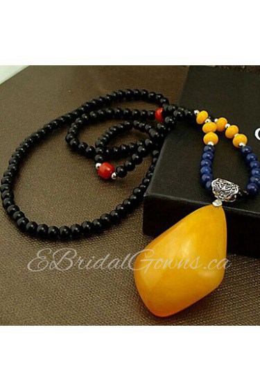 Beeswax all-match individuality of clothing accessories pendant