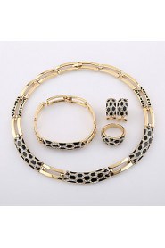 WesternRain Wedding Accessories Gold Plated jewellery Floating Charms Vogue Woman Costume African Jewelry Sets