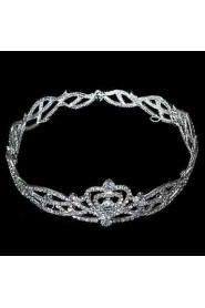 Women's Rhinestone/Alloy Headpiece - Wedding Tiaras/Headbands 1 Piece