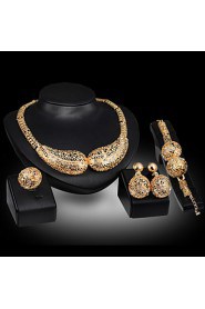 Women's Alloy / Rhinestone Jewelry Set Rhinestone