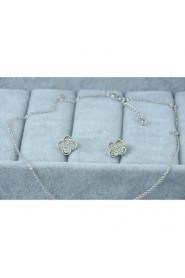 Jewelry Set Women's Anniversary / Wedding / Engagement / Birthday / Gift / Party / Daily / Special Occasion Jewelry Sets Silver / Alloy